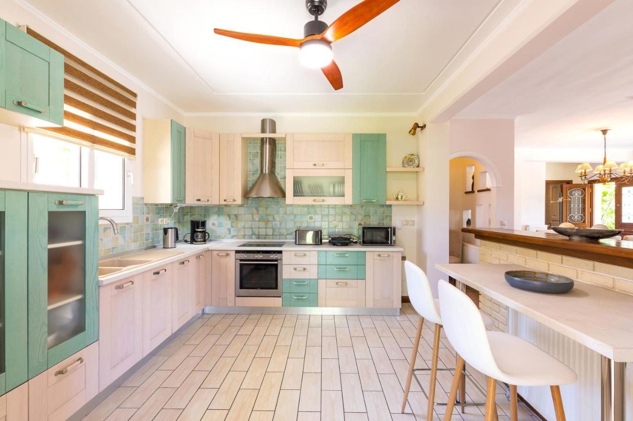 Villa St Nicholas House With Private Heated Pool Dassia  Exterior photo