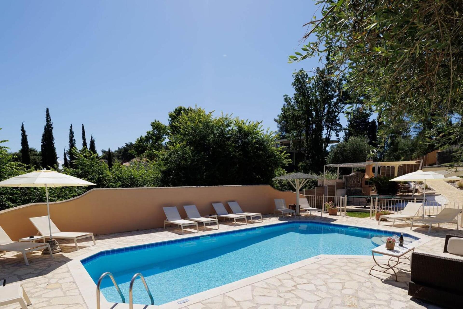 Villa St Nicholas House With Private Heated Pool Dassia  Exterior photo