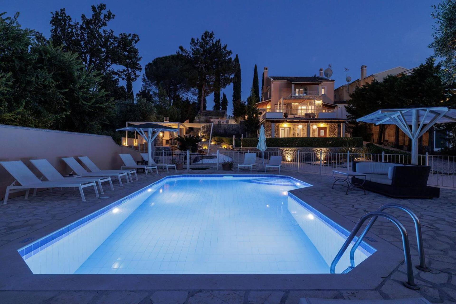 Villa St Nicholas House With Private Heated Pool Dassia  Exterior photo