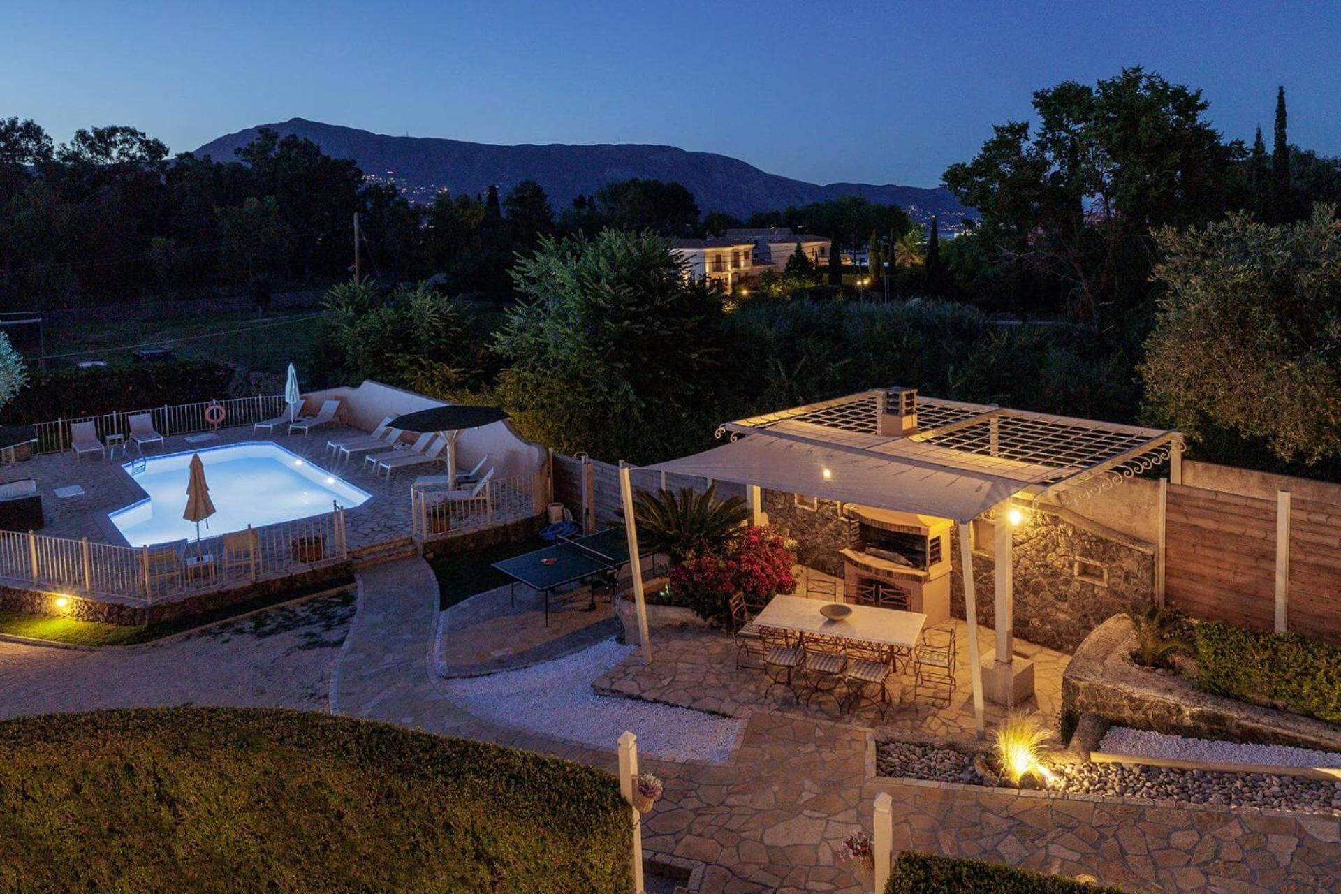 Villa St Nicholas House With Private Heated Pool Dassia  Exterior photo